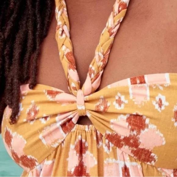 Aerie Braided High Low Halter Dress - Picture 2 of 8